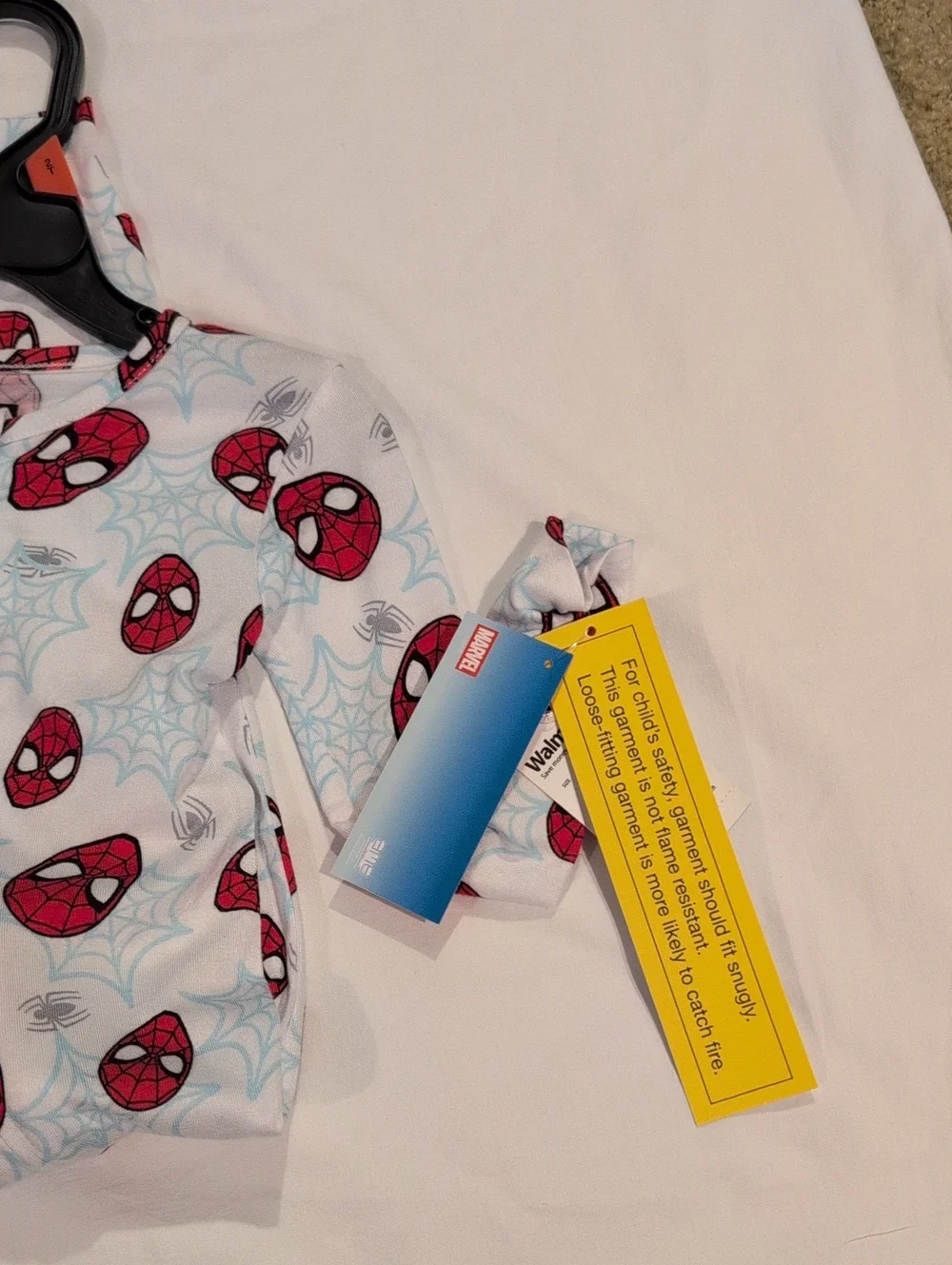 Marvel Spiderman Sleeper NWT Size 2T